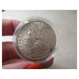 1887s Morgan Silver Dollar Coin Beauty