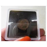1863 Civil War One Cent Token Coin