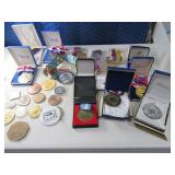 LOT Estate Olympic Authentic Shooting Medals