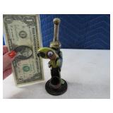 Handmade Carved Smoking 6" Bird Carved Pipe