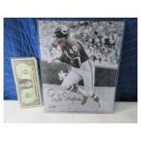 8x10 Signed GALE SAYER Photo AS IS