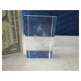 3"x2" Glass Suncatcher Paperweight SWINGING FAIRY