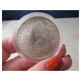 1890o UNCirculated Morgan Silver Dollar Coin