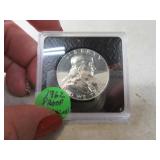 1962 PROOF silver Franklin Half Dollar
