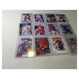 Lot (12) PATRICK ROY Hockey Cards "B"