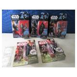Lot (5) STAR WARS Mint Carded Action Figures 2015