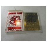 Mark McGwire 22kt Gold Ltd Ed Collector Card