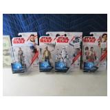 Lot (4) STAR WARS Force Link 2017 Action Figures