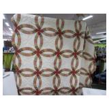 88" Pretty Quilt Look Comforter Blanket