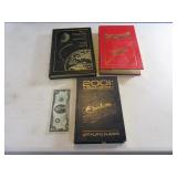 Lot (3) LeatherBound SPACE Type Books $$