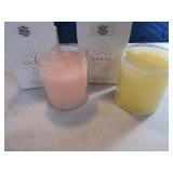 Lot (2) New GloLite PARTYLITE Candles Cinnm~Stwbry