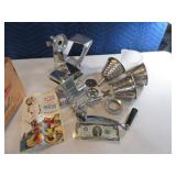 TableTop SALAD CHOPPER Stainless Slicer Dicer Chop