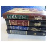 Lot(4) New LeatherBound CHILDRENS CLASSIC Books