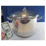 10qt REVERE WARE Cook Pot w/ Lid copper bottom
