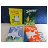 Lot (4) New Ovrszd DR SEUSS Hardback Books $40+