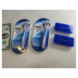 Lot (2) New SCHICK Hydro5 Razors & 12 Blades