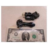 4" Glass Pipe w/ Torch Lighter