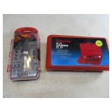 Lot (2) Travel~Compact Screwdriver Tool Kits