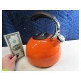 Orange COPCO Hot Water Tea Kettle