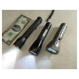 Lot (3) Working Flashlights