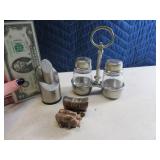 lot (3) asst Salt & Pepper Sets