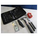 Lot OXO Hand Tools B&D LaserLevel Sockets