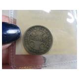 1921 Genuine Leper Colony Coin