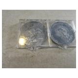 Lot (2) Historical Look Large Tokens Coins