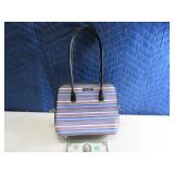 KATE SPADE 10" Striped Handbag Purse