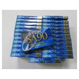 Lot (24) TDK SA90 HighBias Ultimate Cassette Tapes