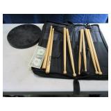 Lot (4) Sets Drumsticks + Bag + Practice Pad