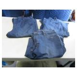 Lot (3) Vanderbilt Womens sz16 Jean Shorts Skorts