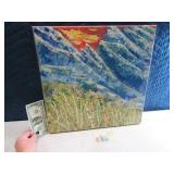 Signed Oil Acrylic 16" ALLISON SMITH Artwork Paint