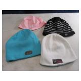 Lot (4) Womens Stocking Winter Hats UA & BULA