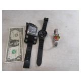 lot (3) Womens Wristwatches Android~Fossil~Blk