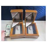 Lot (4) New 6"x8" Shadow Collectible Boxes Frames