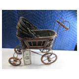 Neat 15" Doll~Decor Type Stroller Wood