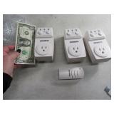 New Wireless Lamp On/Off 3pack Remote Control SET