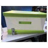 Lot (2) 32"X17" Collapse Storage Boxes?  NEAT