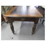 Antique Spindle Legged 48"x33" Table AS IS
