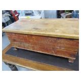 Antique Smaller Cedar Chest 33"x16" as is Sturdy