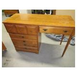 Birch 44" 4drawer Basic Desk Sturdy
