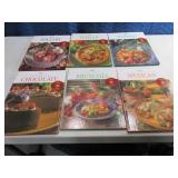Lot (6) Hardback Cookbooks w/ CD Inserts