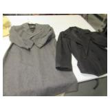 Lot (2) Mens szLG Wool Dress Long Coats EXC