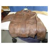 Mens Lambskin szMD Bomber Jacket Coat EXC