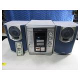 AIWA Tabletop Compact Radio CD Music Setup