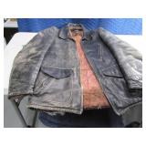 Early PERFECTO Leather Coat Jacket AS IS