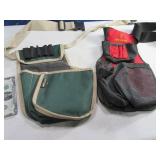 Lot (2) Nylon Hunting~Shooting Carry Type Bags