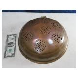Hammered Copper 12" Strainer Wall Decor