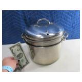 10" unique Double Steamer Pot